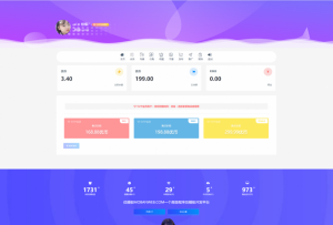 RiPro6.6主题美化·会员中心全宽梦幻动态美化-自购网