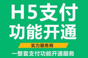 如何开通个人微信H5支付网站API收款支付宝通道-自购网